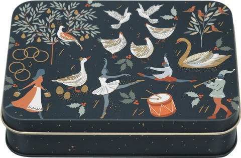Sara Miller | 12 Days of Christmas Fudge Tin