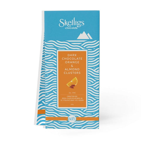 Skelligs | Dark Chocolate Orange & Almond Clusters