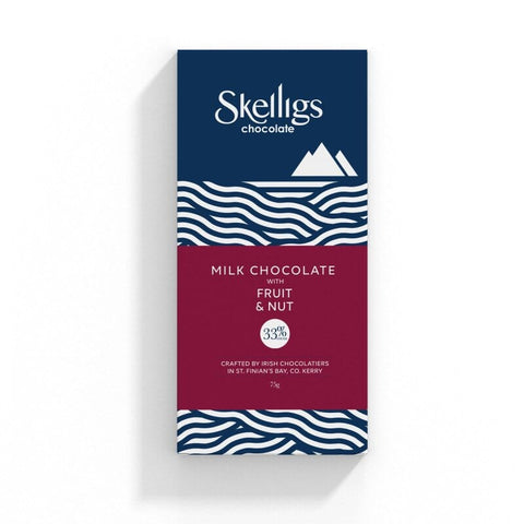 Skelligs | Milk Chocolate with Fruit & Nut