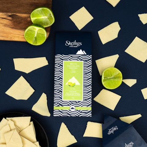 Skelligs | White Chocolate Lime Shards