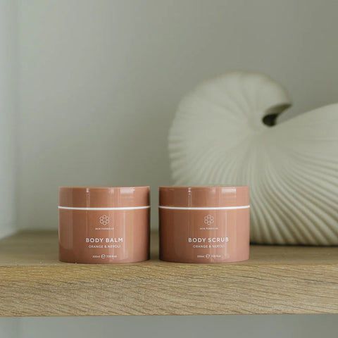 Skin Formulas | The Body Edit Body Scrub & Body Balm