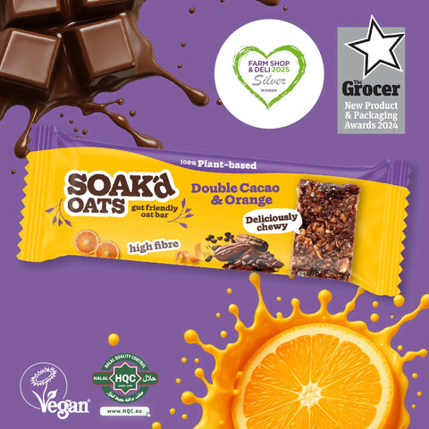 Soak'd Oats | Double Cacao & Orange