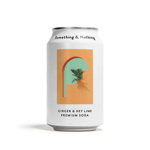 Something and Nothing | Ginger & Lime Premium Soda