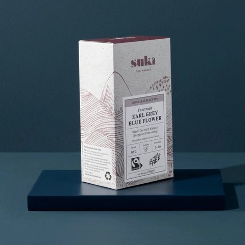 Suki | Earl Grey Blue Flower Loose Leaf