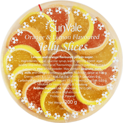 Sunvale | Orange and Lemon Jelly Slices