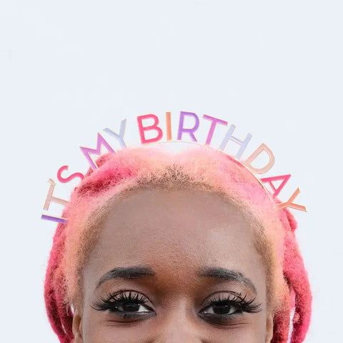 Talking Tables | Rose Pink 'It's My Birthday' Headband