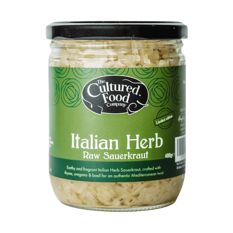The Cultured Food Co | Italian Herb Sauerkraut