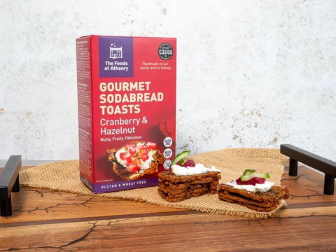 The Foods Of Athenry | Gourmet Sodabread Toasts Cranberry & Hazelnut