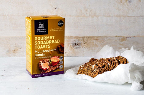 The Foods Of Athenry | Gourmet Sodabread Toasts Multiseed with Cumin
