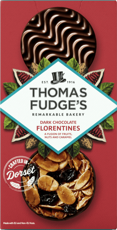 Thomas Fudge's | Dark Chocolate Florentines