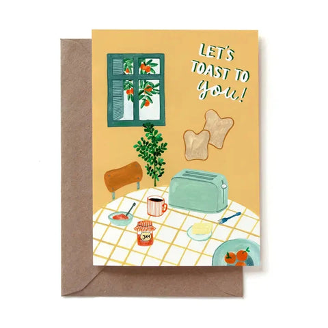 Toast To You | Reddish Design Card