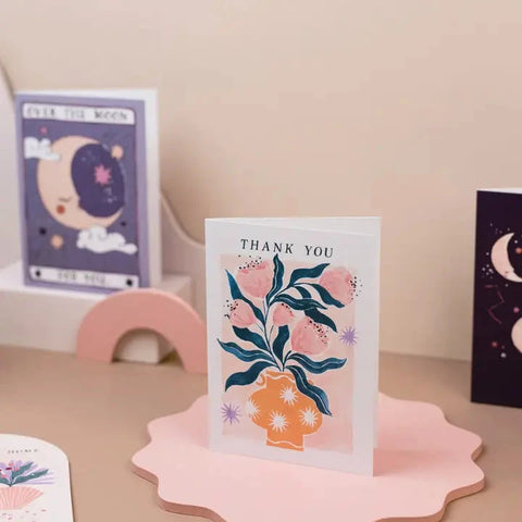 Vase Thank You Cards | Sister Paper co
