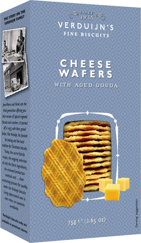 Verduijn's | Cheese Wafers with Aged Gouda