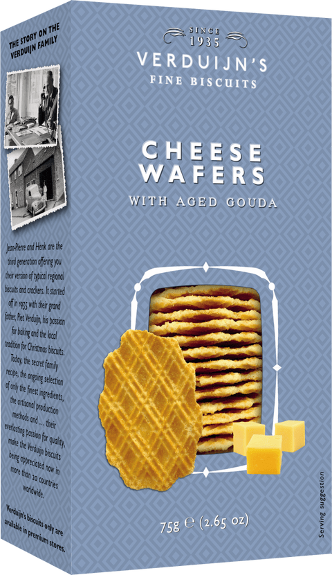 Verduijn's | Cheese Wafers with Aged Gouda