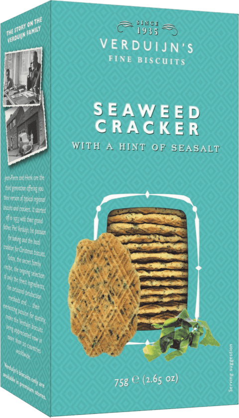 Verduijn's | Seaweed Crackers with a Hint of Sea Salt