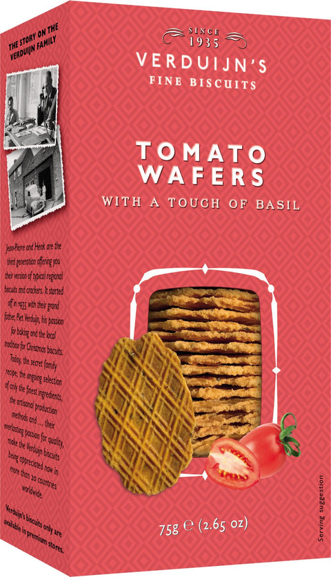 VERDUIJN'S | Tomato Wafers with Basil