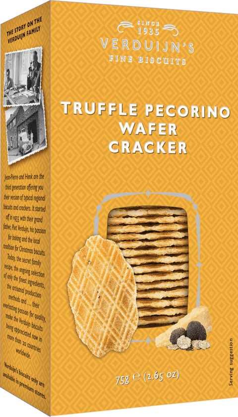Verduijns | Truffle Pecorino Wafer Cracker