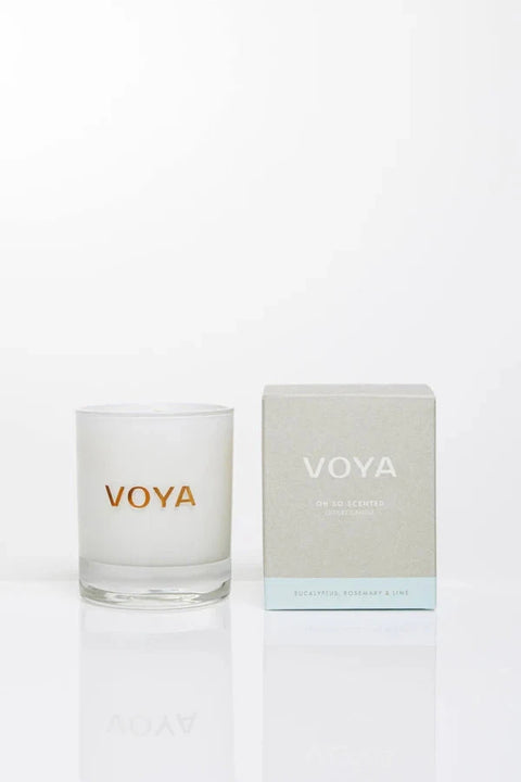 VOYA | Luxury Candle Eucalyptus, Rosemary & Lime