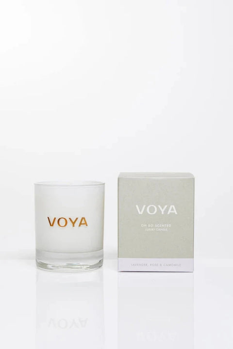 VOYA | Luxury Candle - Lavender, Rose & Camomile
