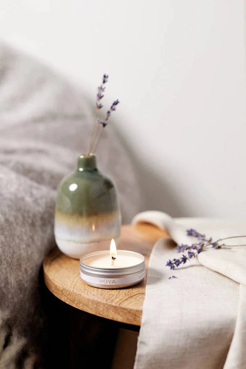VOYA | Travel Candle Lavender, Rose and Chamomile