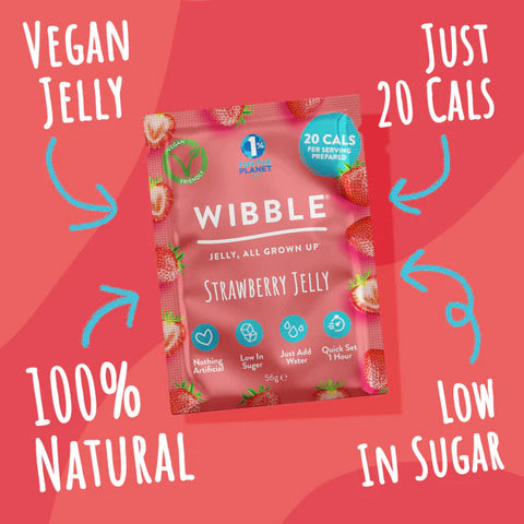 Wibble | Strawberry Jelly Crystals