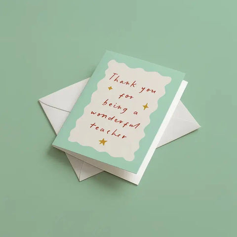 Wonderful Teacher | Teacher Card