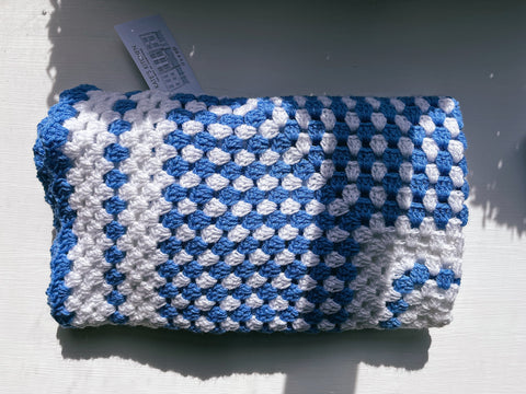Wool Baby Blanket | Blue Lagoon