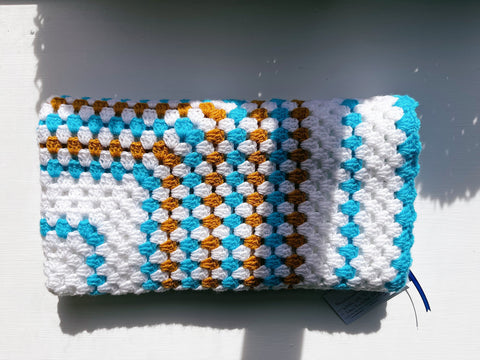 Wool Baby Blanket | Blueberry Fudge