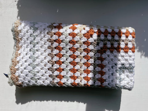 Wool Baby Blanket | Butterscotch Swirl