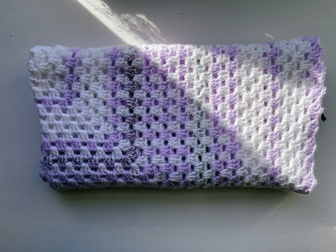 Wool Baby Blanket | Lavender Lullaby