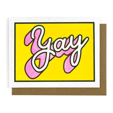 Yay Greeting Card | Smarty Pants Paper Co