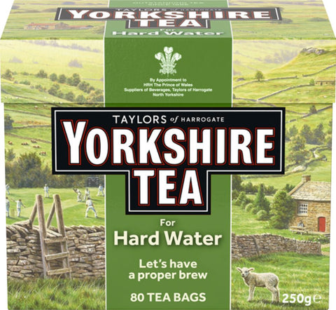 Yorkshire Tea | For Hard Water 80 Teabags