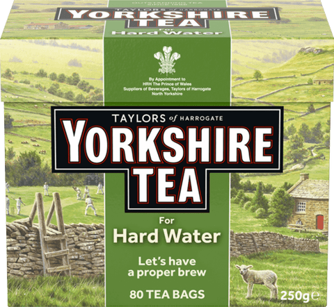 Yorkshire Tea | For Hard Water 80 Teabags