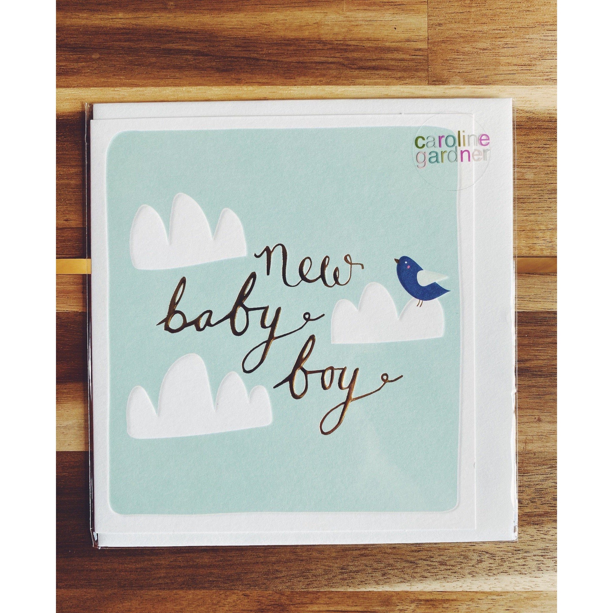 " A New Baby Boy " Gift Card - Kate's Kitchen