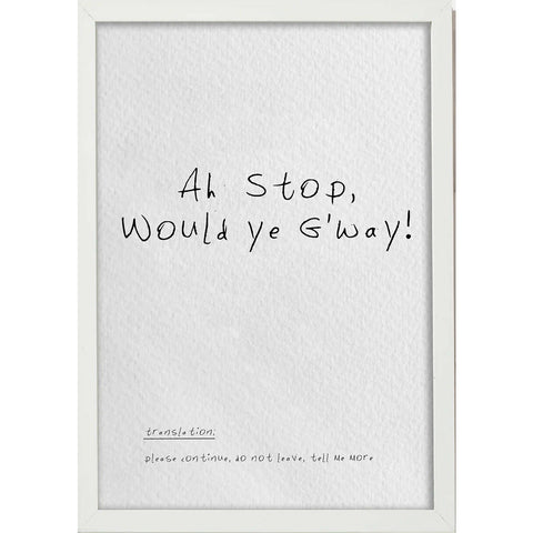 Ah Stop ! | WeirdWaterColours Gift Card