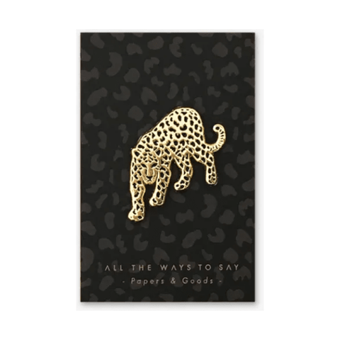 All The Ways to Say - LEOPARD  PIN’S