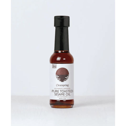 clearspring pure toasted sesame oil. 150ml.