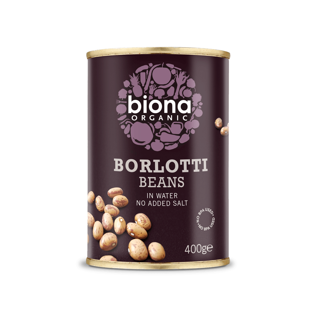 Biona Organic Borlotti Beans - Kate's Kitchen
