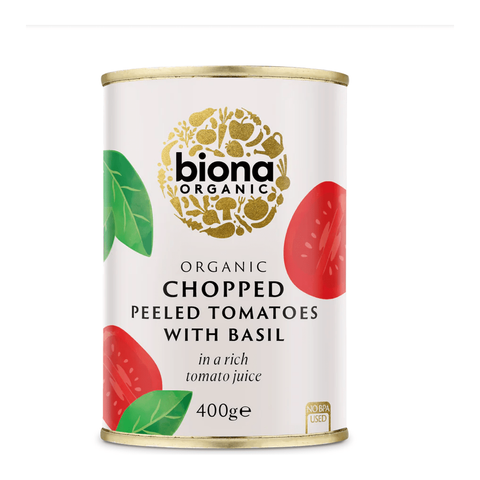 Biona | Organic Chopped Tomato with basil