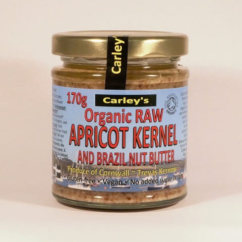 Carley's | Organic Raw Apricot Kernel and Brazil Nut Butter