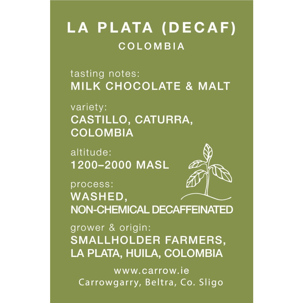 Carrow LA PLATA (DECAF) - Kate's Kitchen