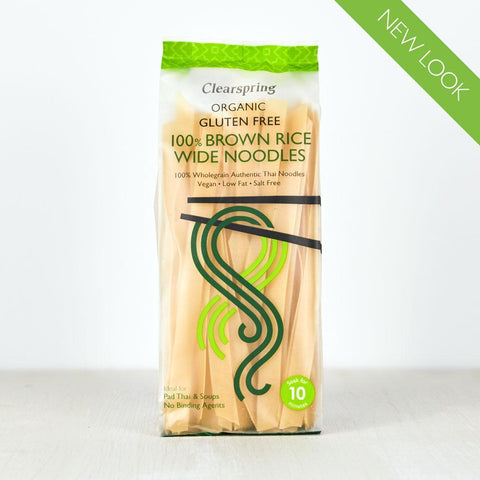 Clearspring | Organic Brown Rice Wide Noodle