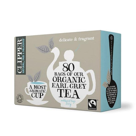 Clipper Organic Earl Grey Tea (80) - Kate's Kitchen