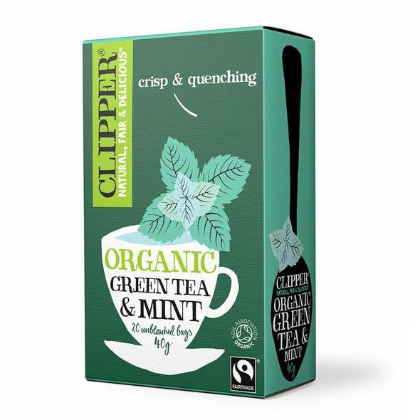 Clipper Organic Green Tea & Mint - Kate's Kitchen