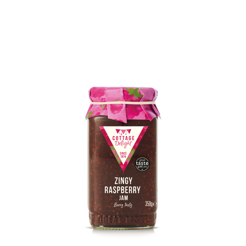 Cottage Delight Zingy Raspberry Jam - Kate's Kitchen