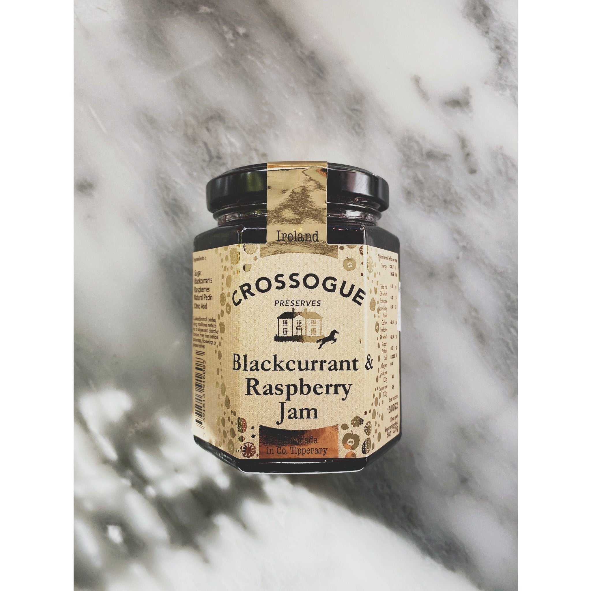 Crossogue Preserves - Blackcurrant Raspberry Jam - Kate's Kitchen
