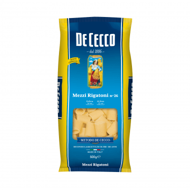 De Cecco Mezzi Rigatoni Pasta - Kate's Kitchen