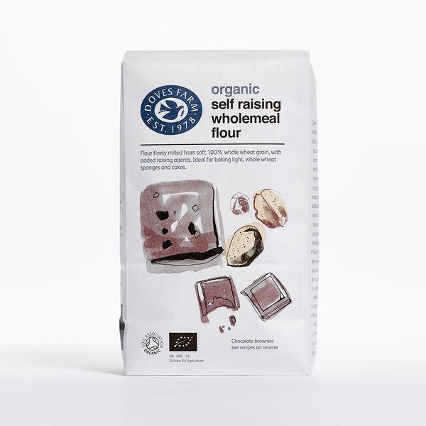 Doves Farm Self-Raising Wholemeal Flour (Org) - Kate's Kitchen
