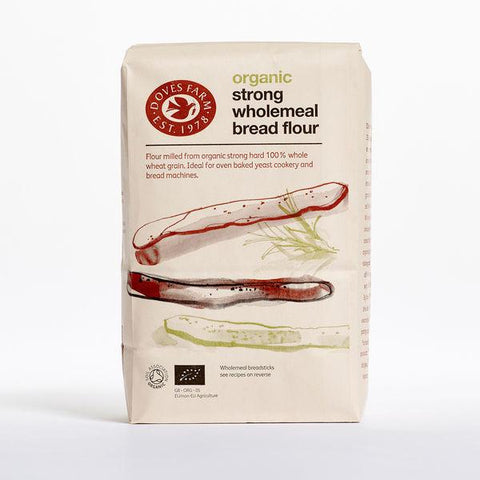 Doves Farm Strong Wholemeal Flour (Org) - Kate's Kitchen