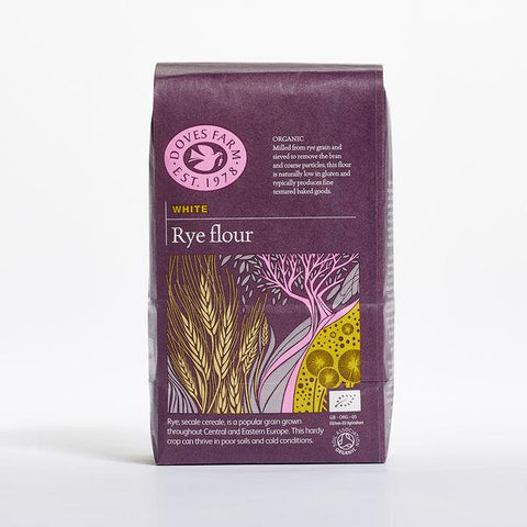 Doves White Rye Flour (Org) - Kate's Kitchen